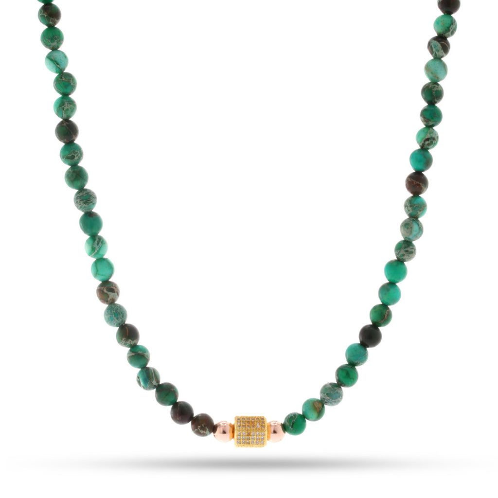 The Malachite Necklace of Absorption