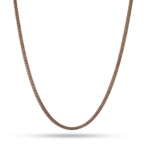 3mm Stainless Steel Snake Chain - Vintage Gold