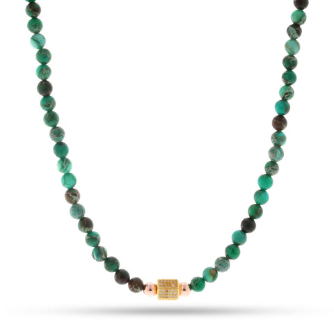 The Malachite Necklace of Absorption