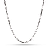 3mm Link Chain - Silver